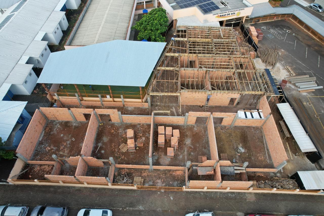 Ampliação do espaço físico vai garantir mais conforto e melhores condições de aprendizado para as crianças (Foto por Divulgação)