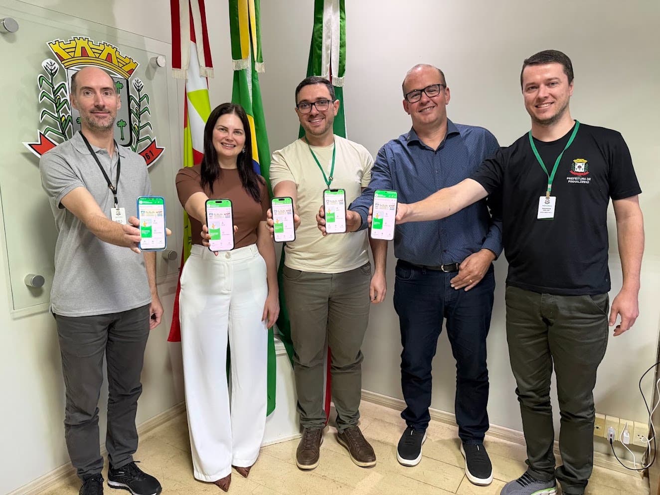 Pinhalzinho Mais Digital reúne 255 serviços públicos em aplicativo para moradores (Foto por ASCOM)