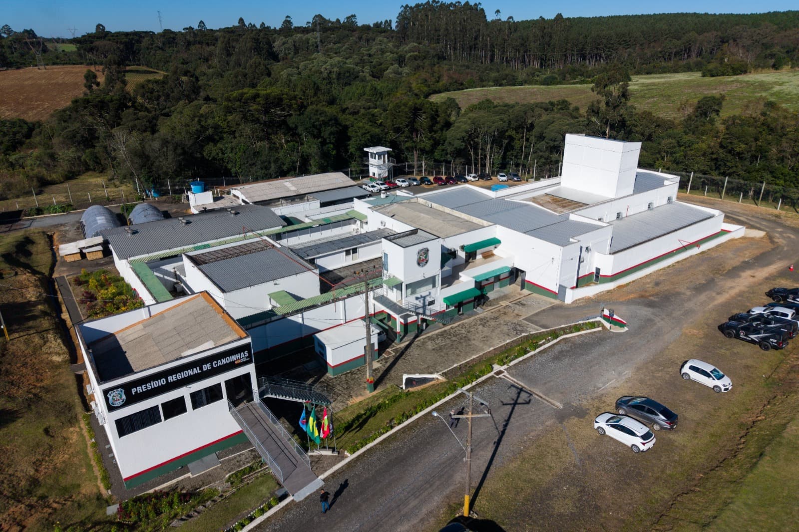 Ampliação do Presídio Regional de Canoinhas cria 144 novas vagas no sistema prisional catarinense (Foto por ASCOM)