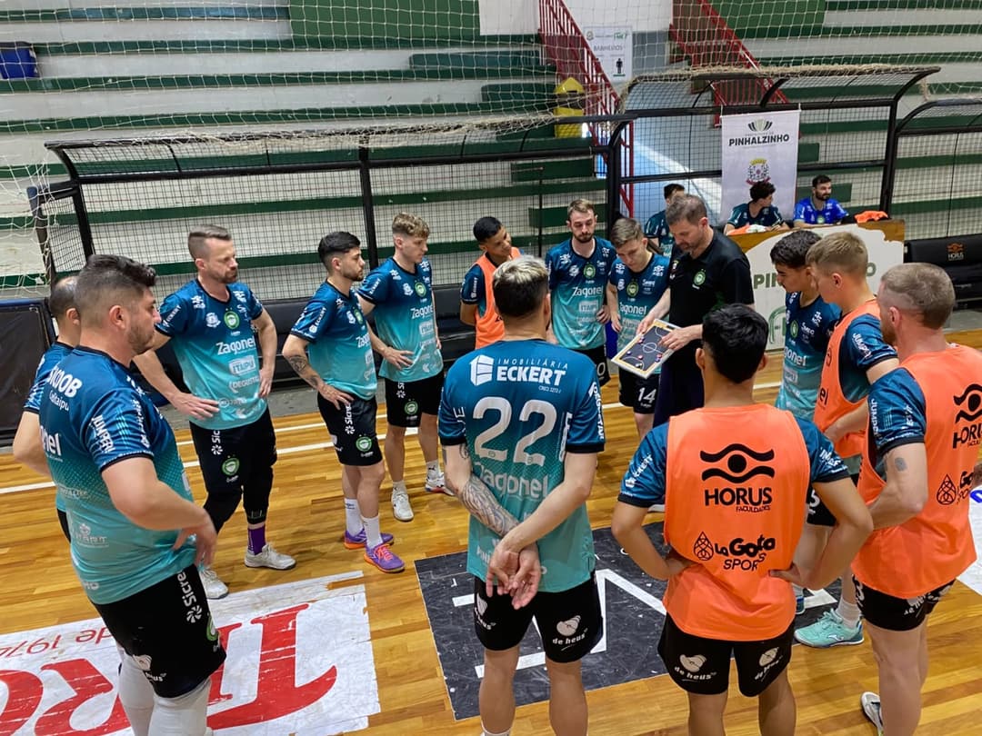 Pinhalense Futsal Zagonel volta ao Centreventos para duelo contra o Criciúma pela Copa SC