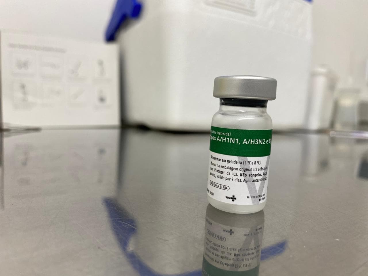 Campanha de vacinação contra a gripe segue até 30 de maio para grupos prioritários (Foto por Felipe Eduardo Zamboni)