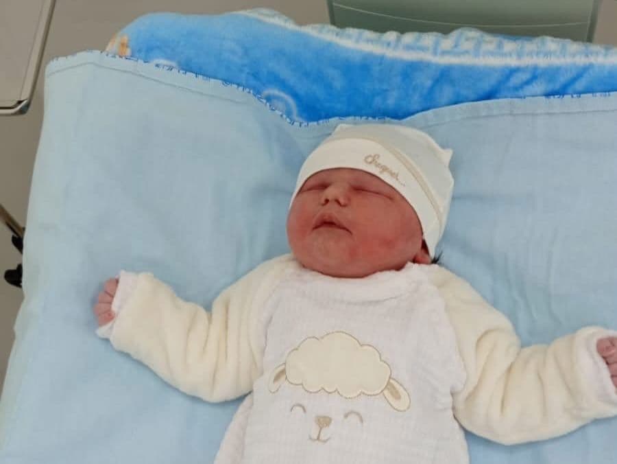 Pequeno fez a alegria da família (Foto por Arquivo pessoal)