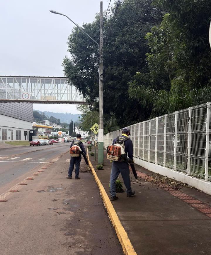 Secretaria de Urbanismo intensifica manutenção urbana durante período de chuva em Saudades