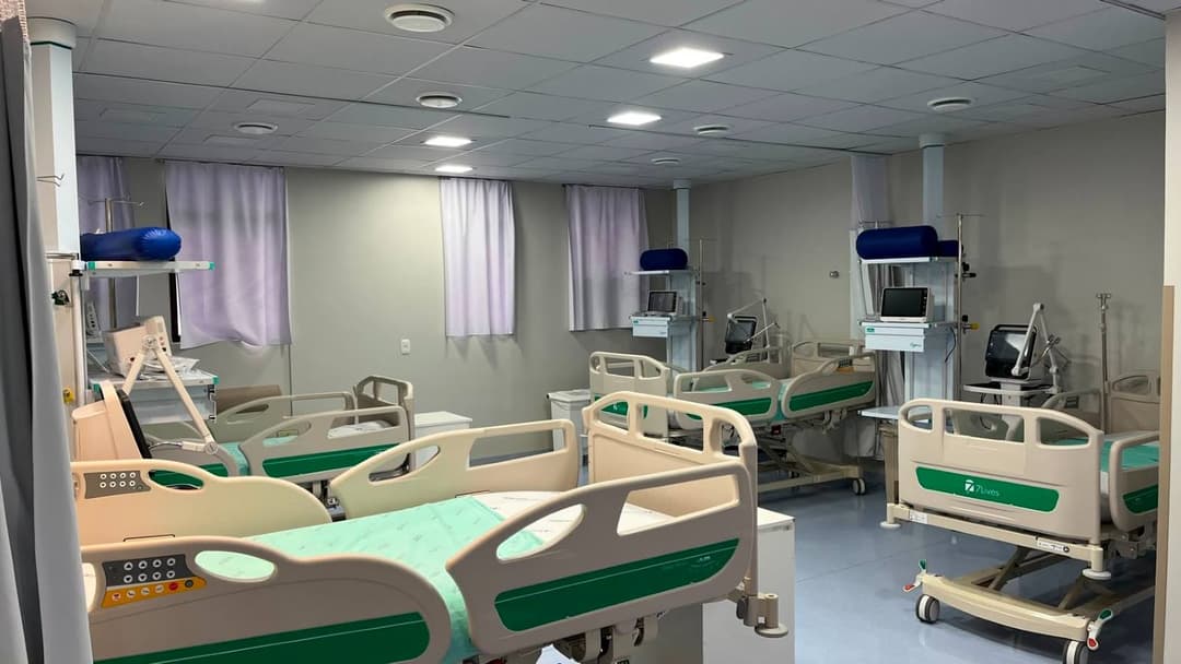 Hospital Regional em São Miguel do Oeste amplia UTI com cinco novos leitos e contrata 20 profissionais