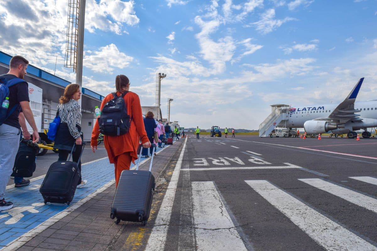 Em outubro, o aeroporto registrou o maior movimento mensal de sua história (Foto por Ascom)
