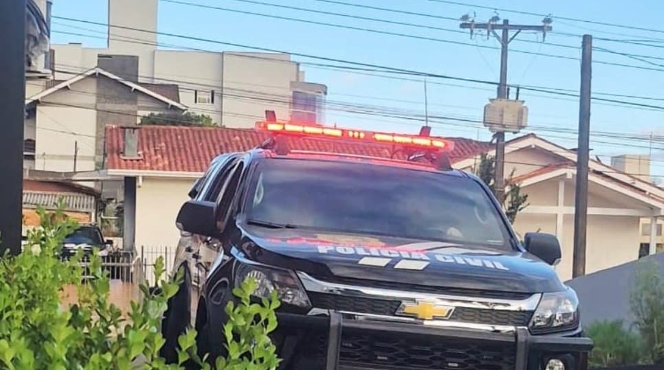 Bebê morre atropelado pelo pai em Chapecó