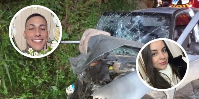 Casal jovem morre em colisão brutal causada por motorista embriagado em SC