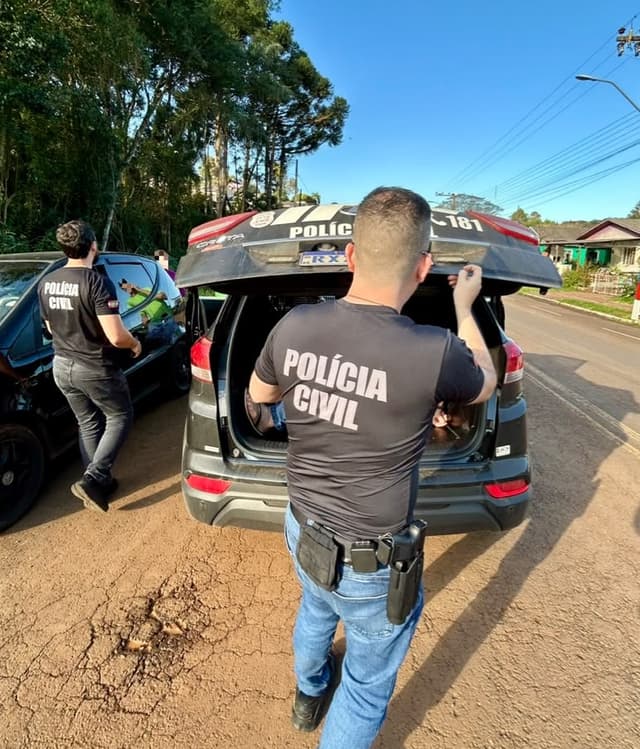 Polícia Civil volta a prender investigado por ameaças, sequestro e cárcere privado em Cunha Porã