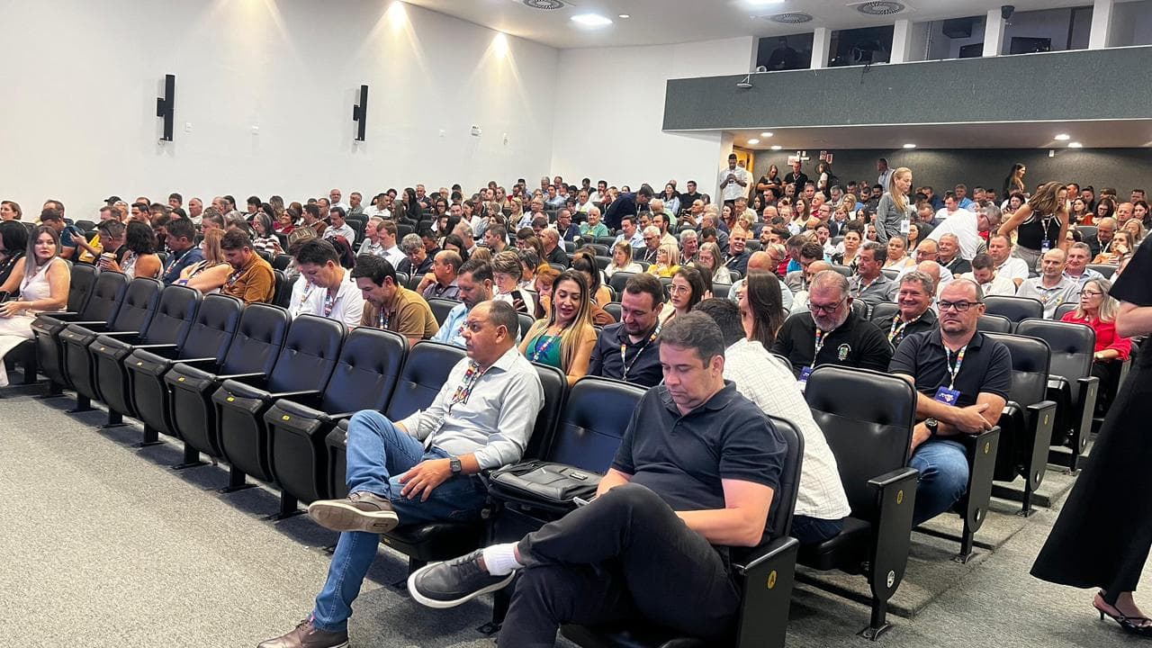 Encontro da UVESC reúne representantes do Legislativo municipal catarinense (Foto por Assessoria de imprensa)