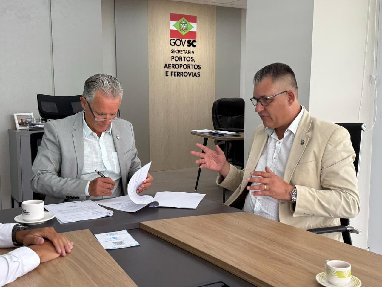 Estado garante investimento de R$ 6,3 milhões no Aeroporto de Itapiranga (Foto por ASCOM)