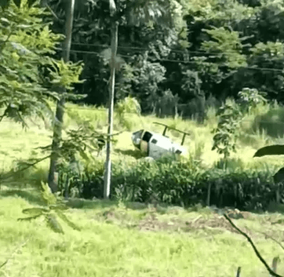 Aeronave da PM cai durante perseguição em área rural