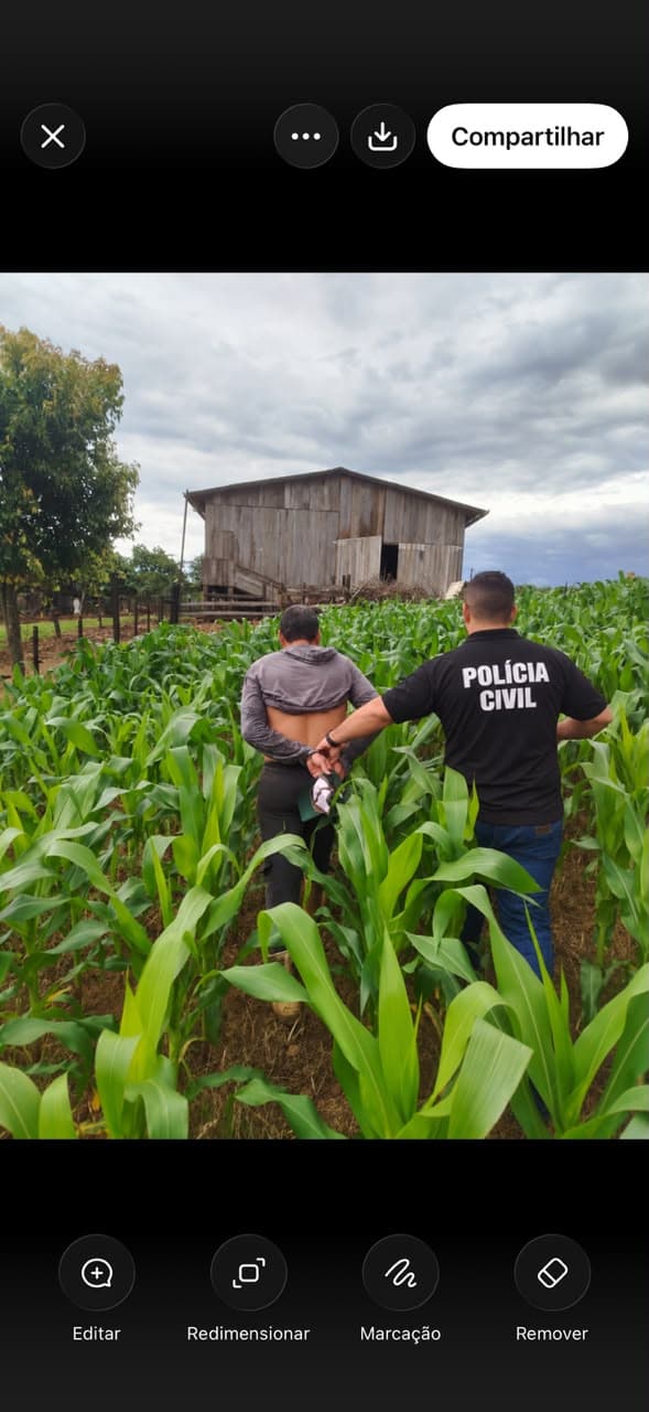 Polícia Civil prende condenado a 28 anos por estupro de vulnerável em Itapiranga (Foto por ASCOM)