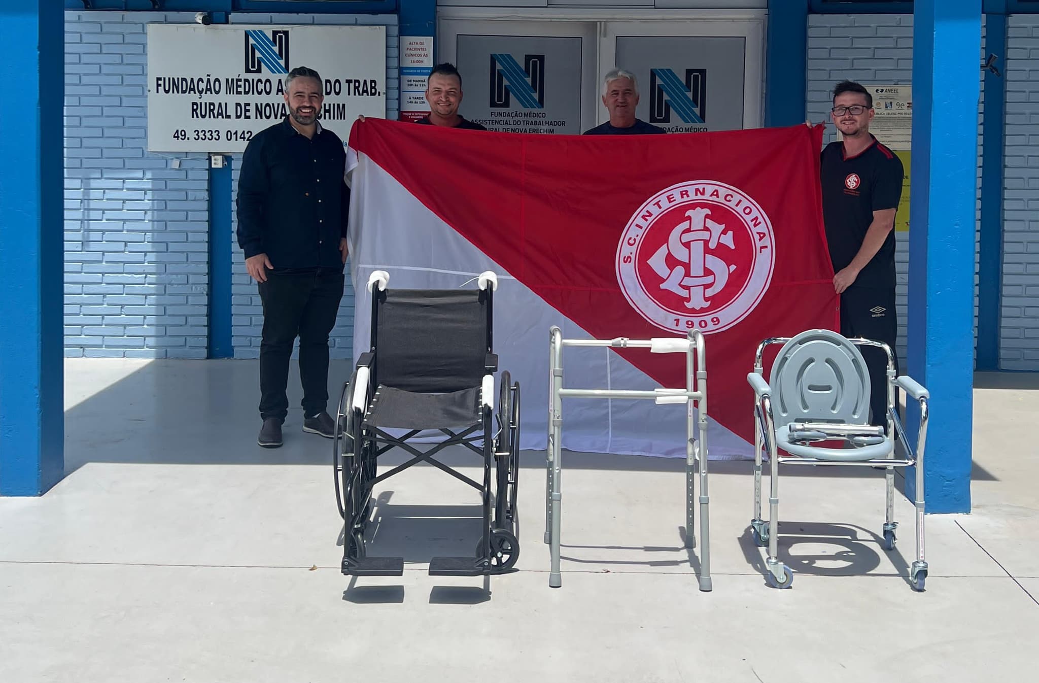 Equipamentos estão a disposição da unidade de Saúde (por Divulgação)