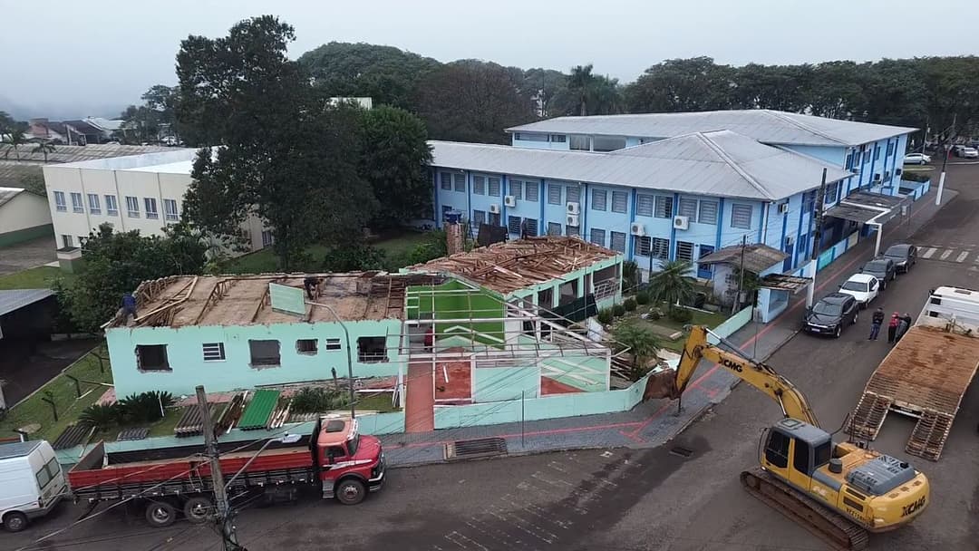 Colégio municipal terá nova estrutura em Nova Erechim