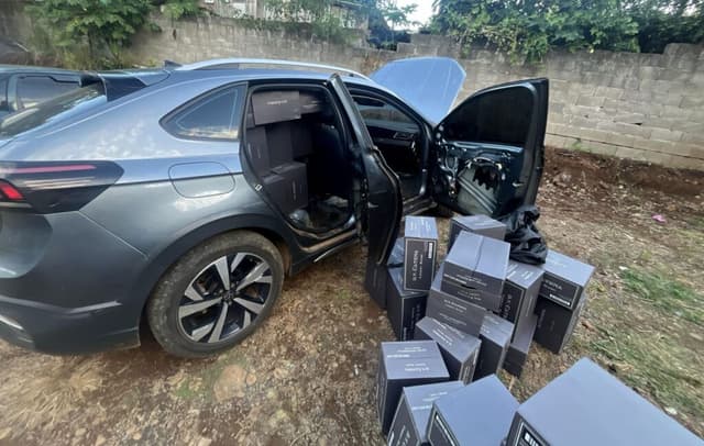 Polícia Federal pega 600 caixas de vinhos estrangeiros