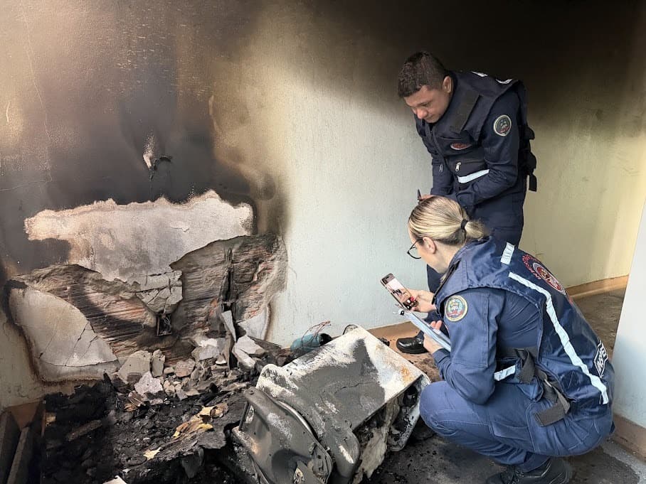 Local passou por avaliação dos bombeiros (Foto por Divulgação)