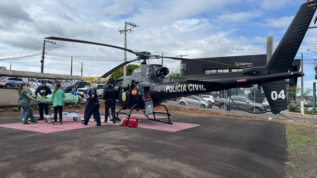 Idoso tenta matar esposa a facadas e morre após ferir a si mesmo em Chapecó