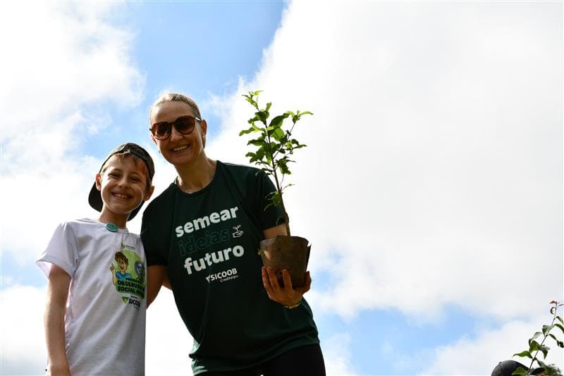 Sicoob Creditaipu transforma cooperação em mais de 44 mil árvores plantadas