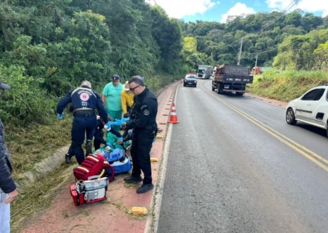 Vítima teve ferimentos graves (Foto por Divulgação)