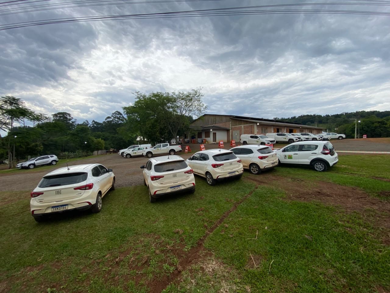 Centro de operações em Nova Itaberaba (Foto por Felipe Eduardo Zamboni)