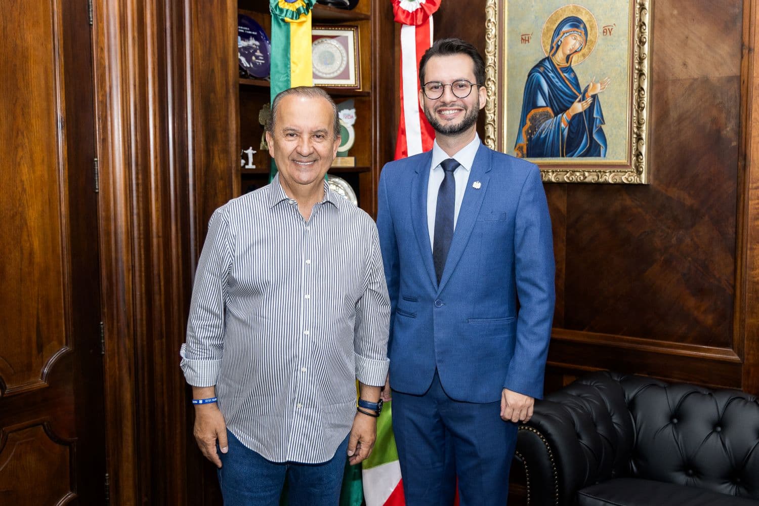 Governador Jorginho Mello dá posse ao novo secretário de Estado do Planejamento (Foto por Jonatã Rocha/SecomGOVSC)