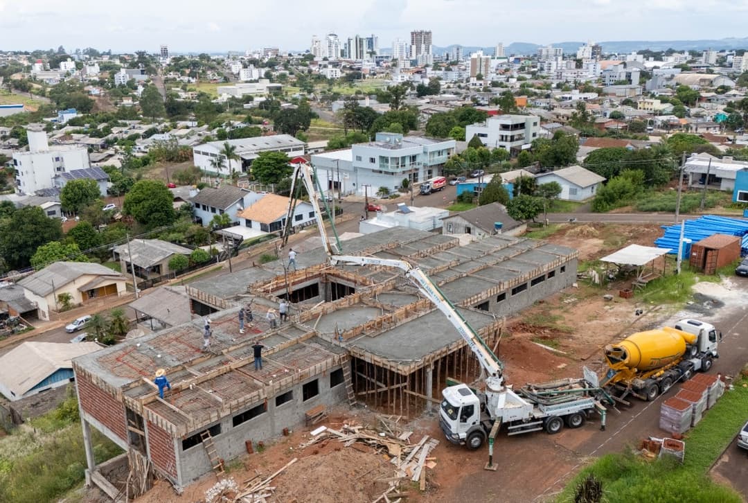 Novo CAPS começa a virar realidade em Pinhalzinho