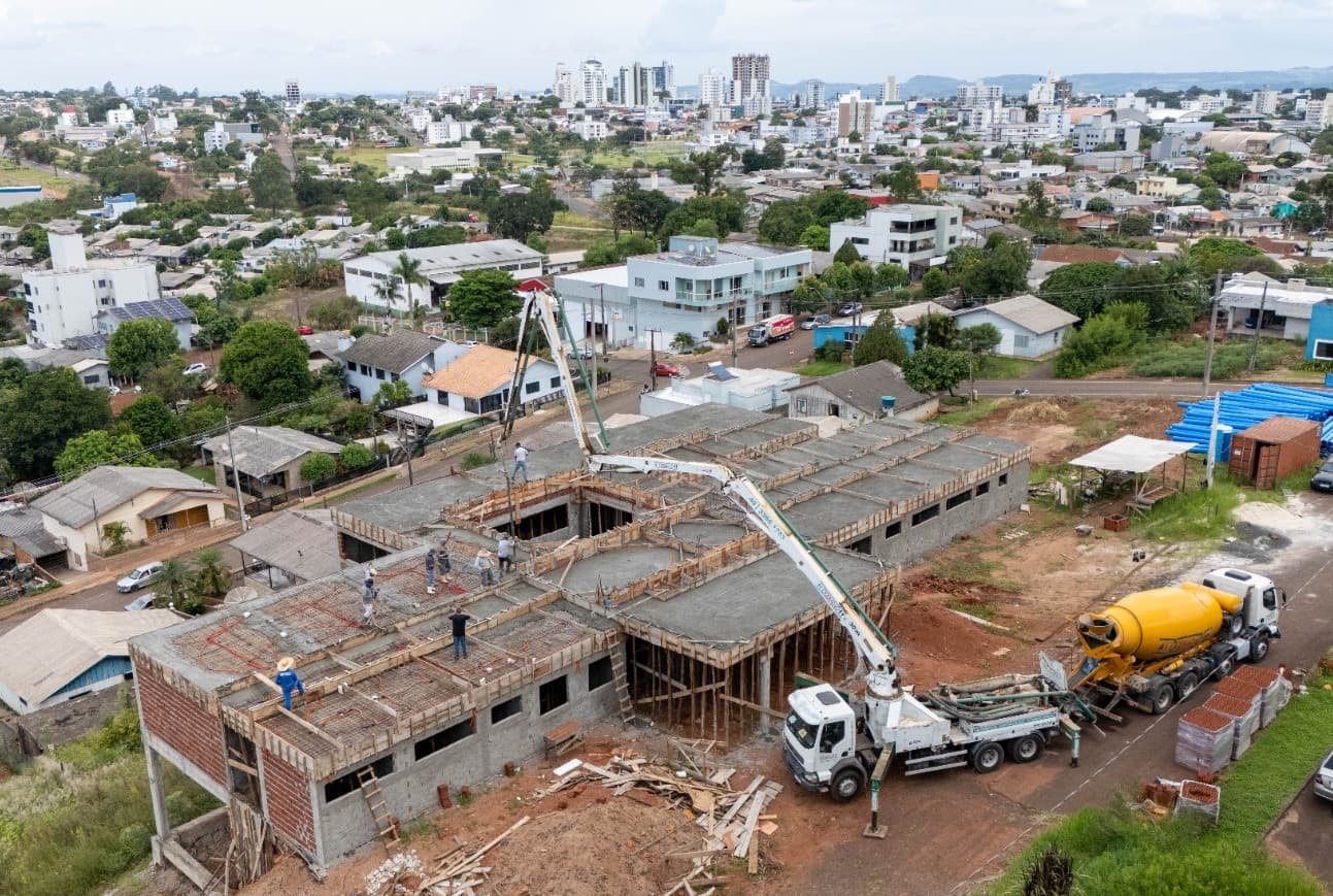 Construção começou a avançar (Foto por Divulgação)