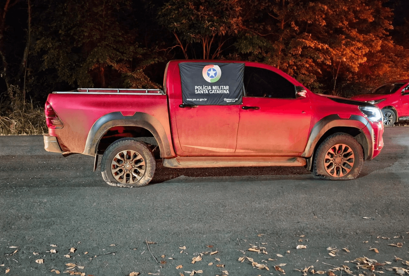 Veículo foi furtado em Passo Fundo (Foto por Polícia Militar)
