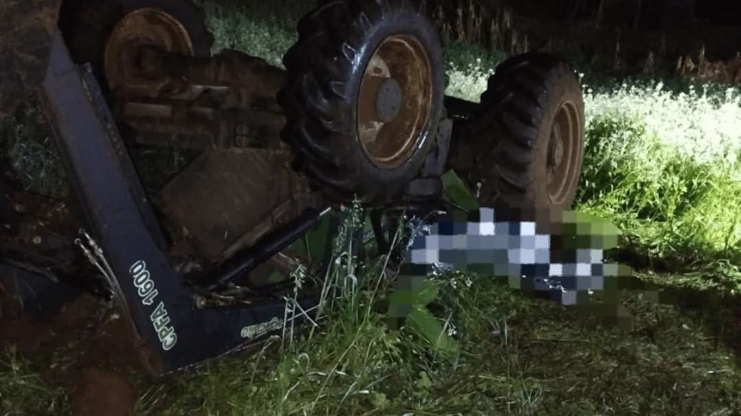 Acidente com trator deixa homem morto no interior de Tangará