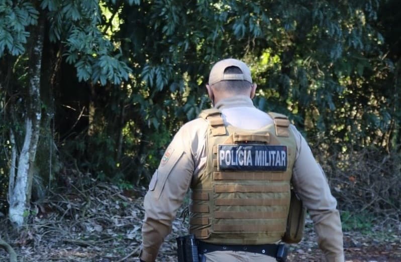 Ocorrência mobilizou agentes (Foto por Divulgação / PM)