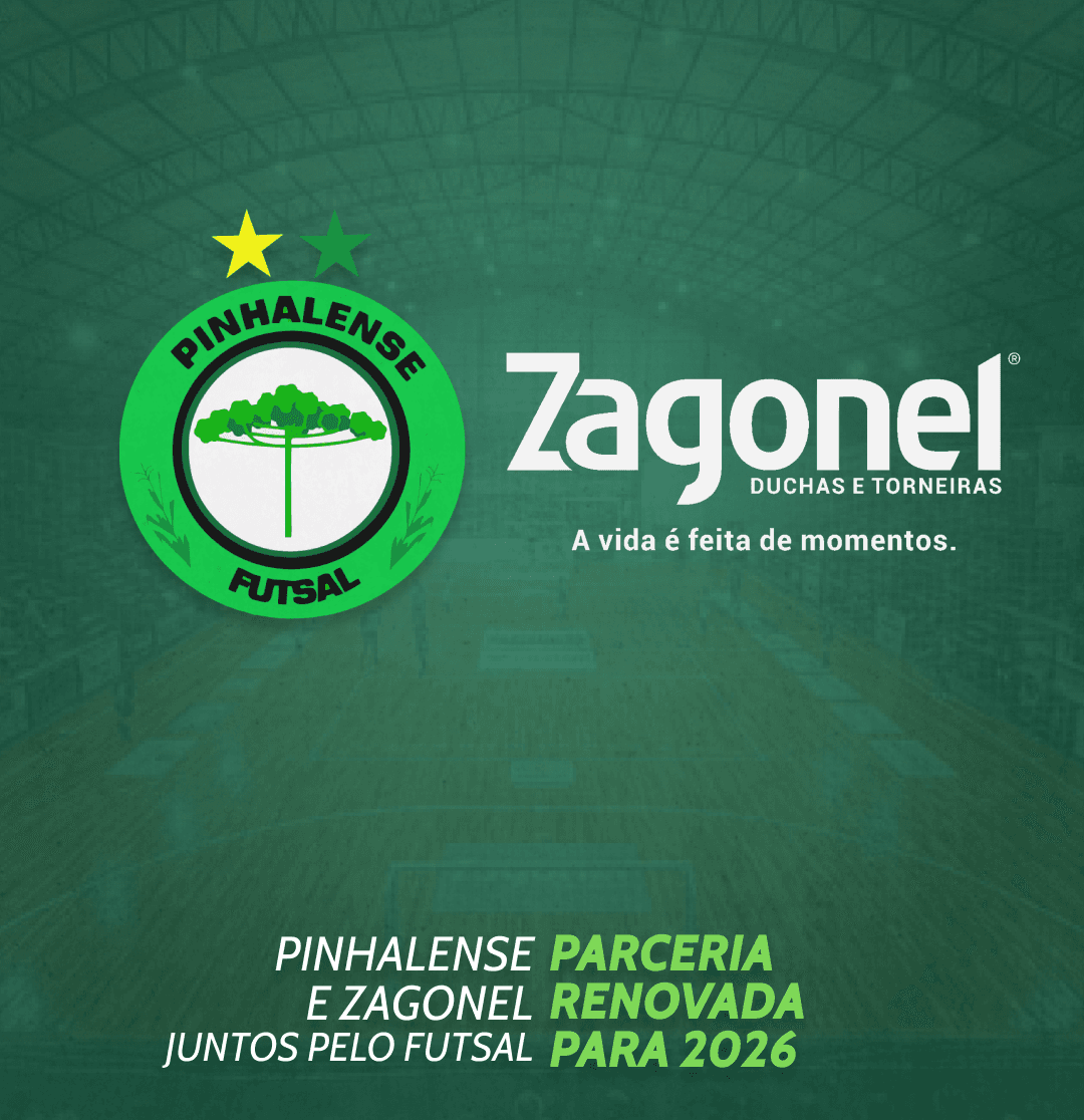 Pinhalense Futsal renova parceria com a Zagonel