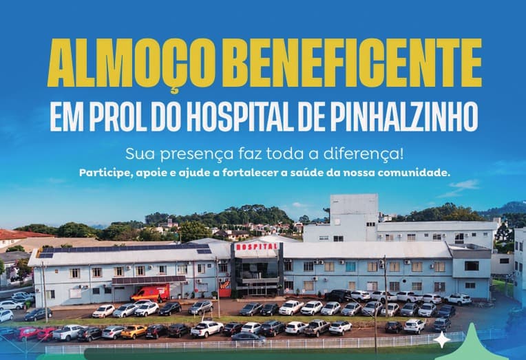 Programação reunirá comunidade e lideranças regionais para oficializar investimentos na estrutura hospitalar e arrecadar recursos para melhorias na instituição (Foto por Divulgação)