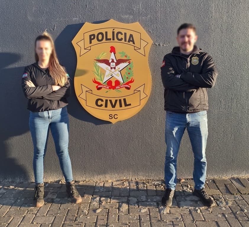 Operação contra extorsão digital cumpre mandado em Chapecó