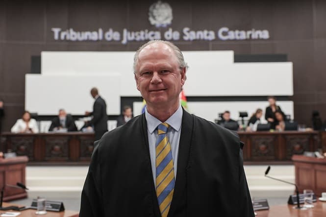 Rubens Schulz assume presidência do Tribunal de Justiça de SC