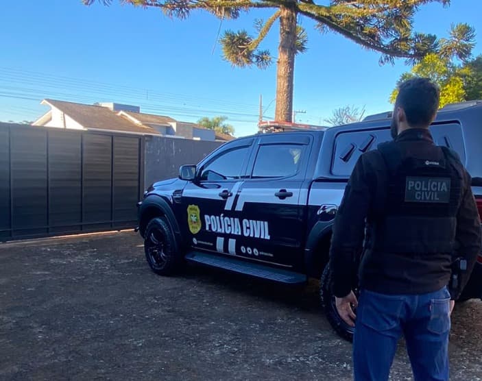 Mandado de busca e apreensão foi cumprido após a conclusão das investigações sobre o furto do equipamento. (Foto por Divulgação)