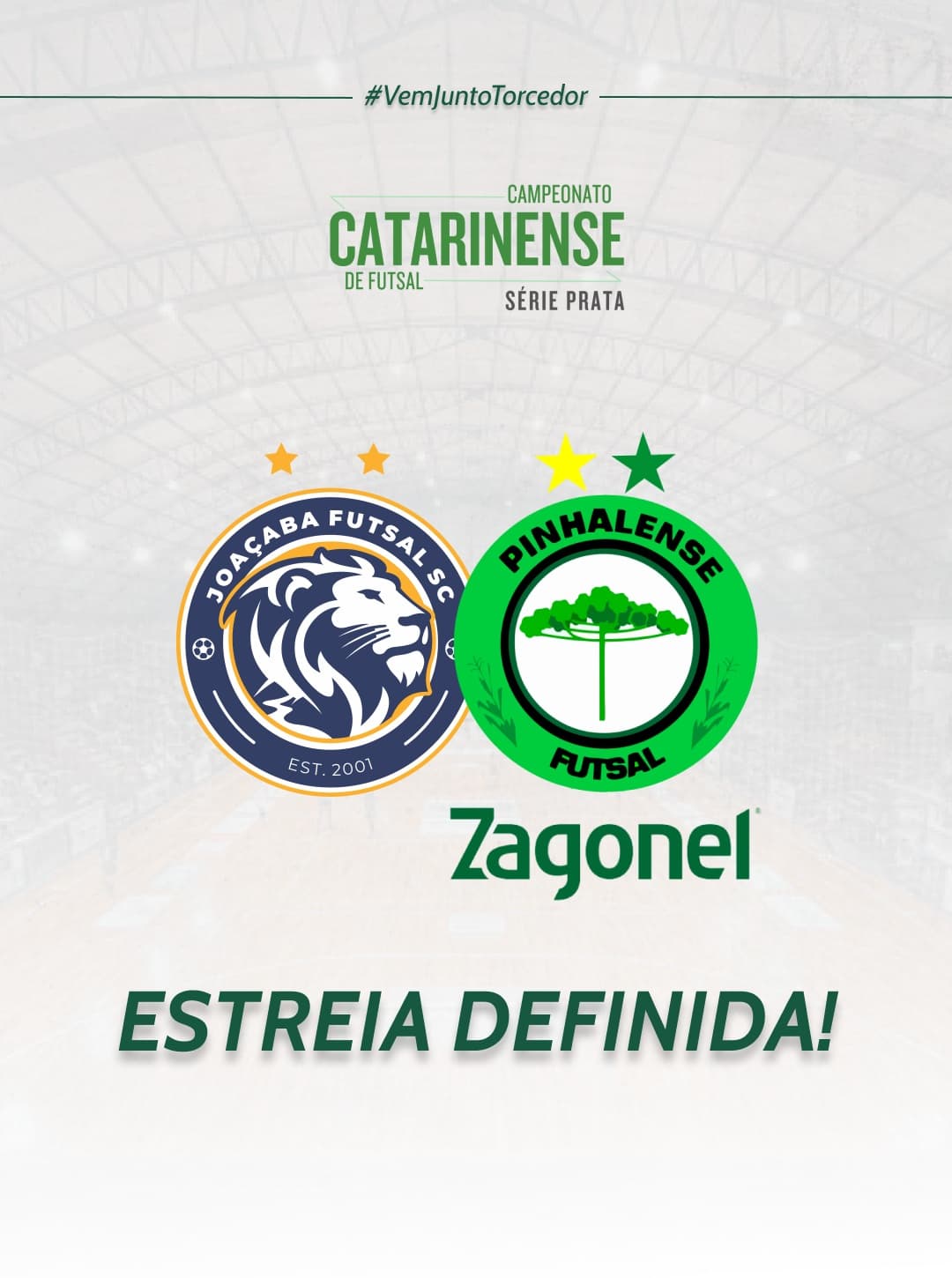 Federação divulga tabela da Série Prata e Pinhalense Futsal Zagonel conhece seu caminho