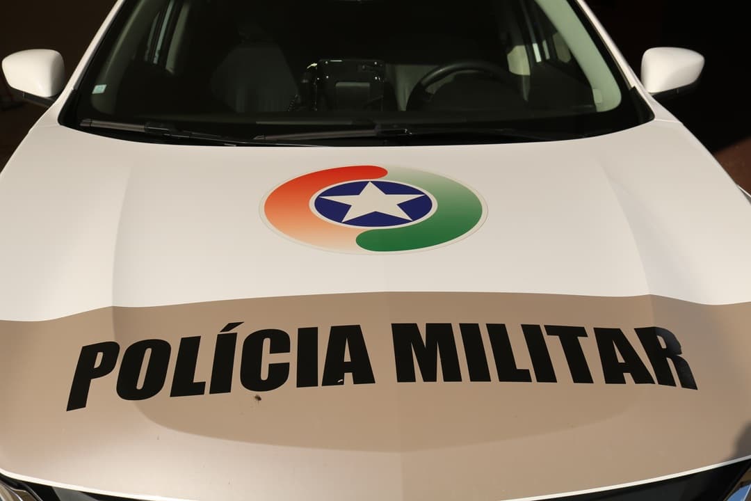 Polícia Militar foi acionada para o caso (Foto por Felipe Eduardo Zamboni)