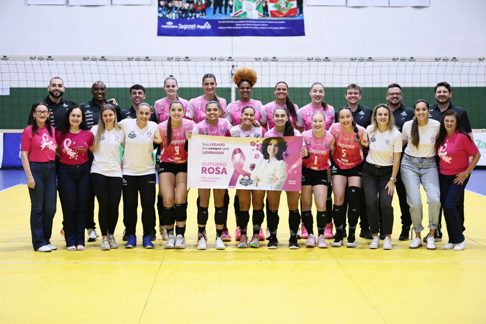 Pinhalense Zagonel Voleibol vence Napoli Caçador por 3 a 0 (Foto por Divulgação)