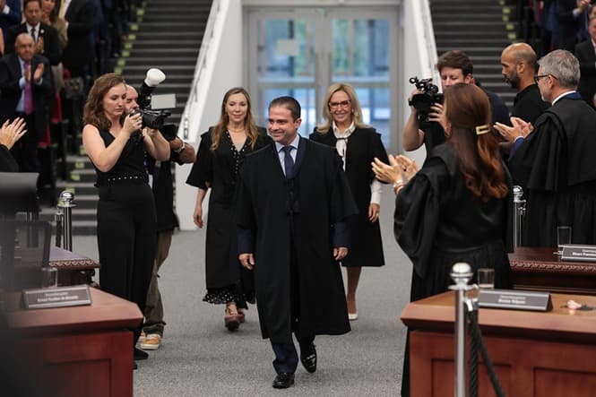 Willian Medeiros de Quadros reafirma posse como desembargador em solenidade no TJSC