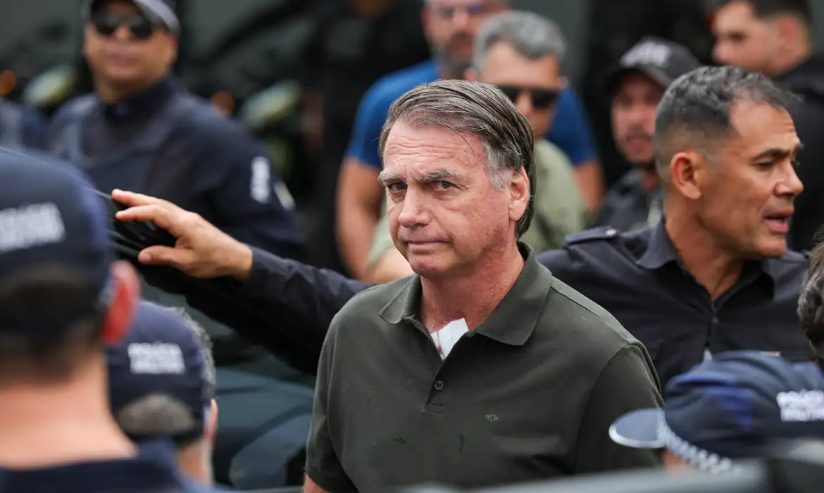 Bolsonaro cita paranoia em audiência de custódia (por Fabio Rodrigues-Pozzebom/ Agência Brasil)