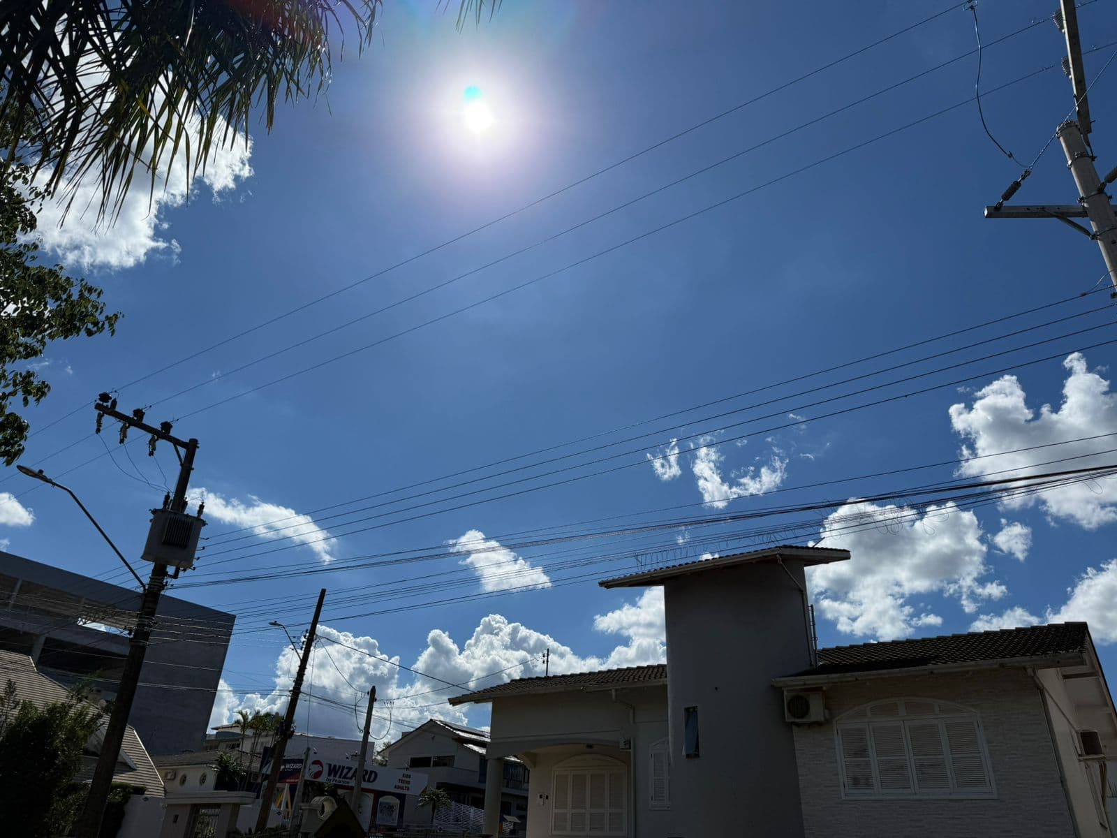 No Oeste, termômetros podem chegar aos 38°C (Foto por Gilmar Bortese)