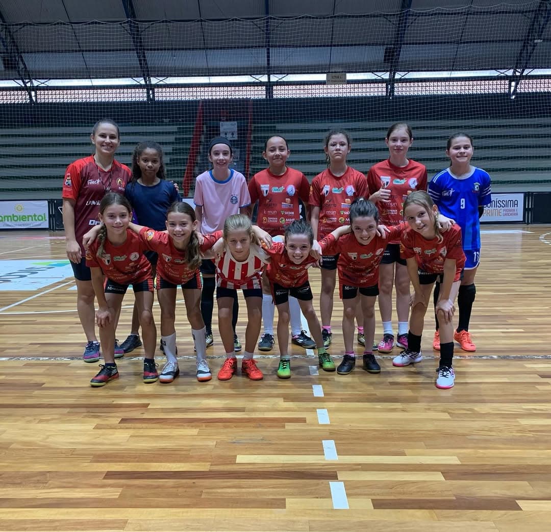 Pinhalense Apeff estreia na Liga Catarinense Sub-10 Feminina de Futsal