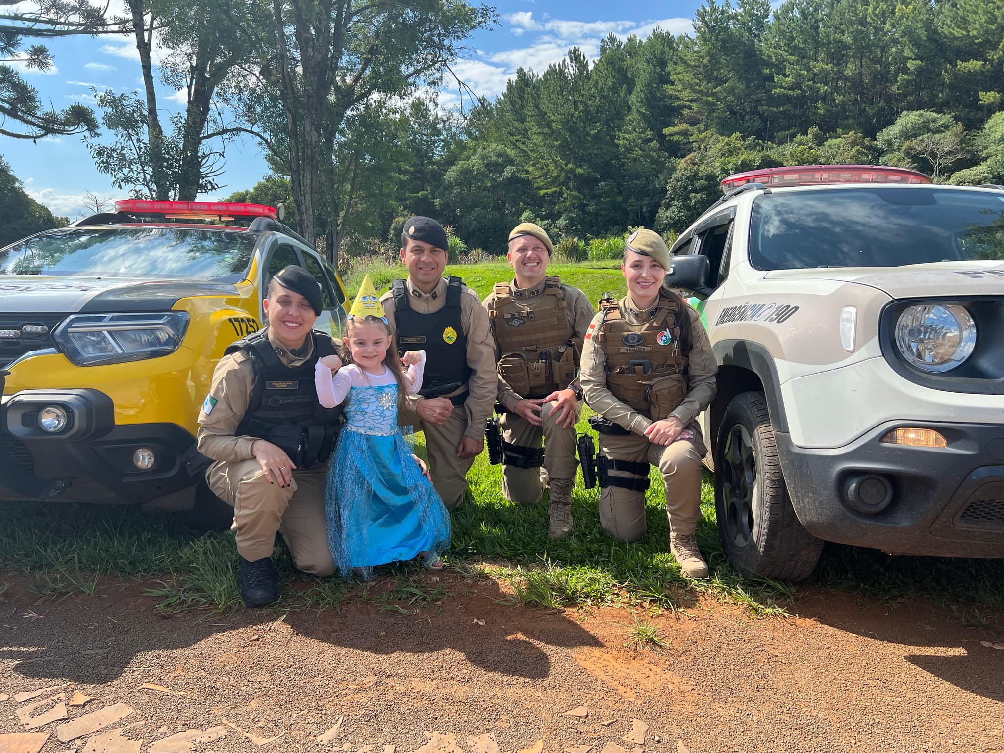 PMs comparecerem a festa (Foto por Divulgação)