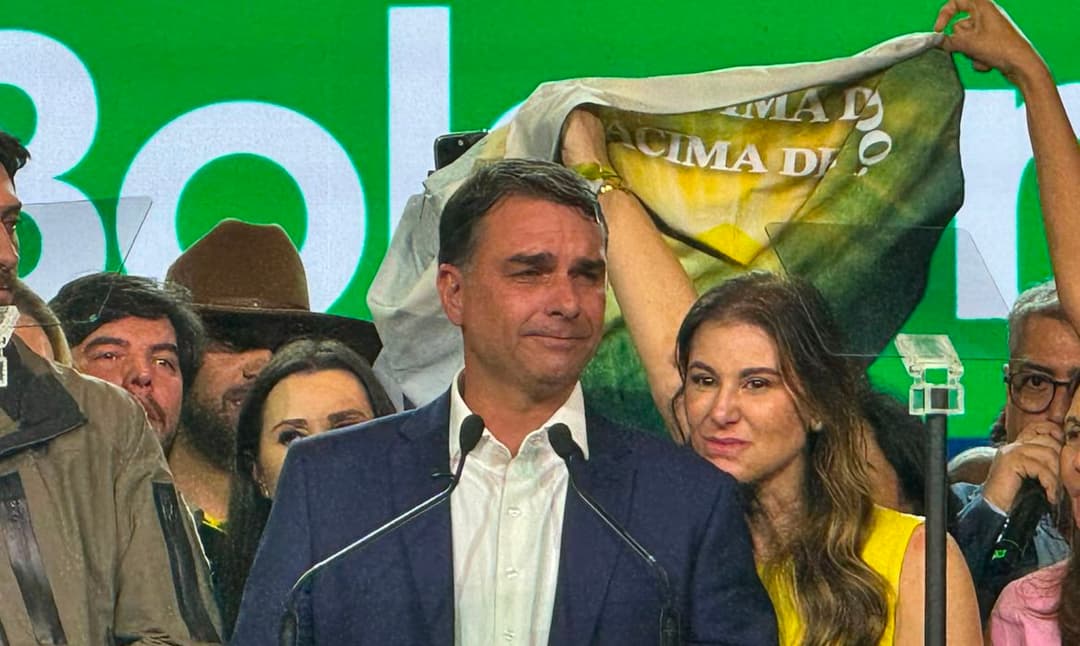 PL oficializa candidatura de Flávio Bolsonaro à Presidência da República