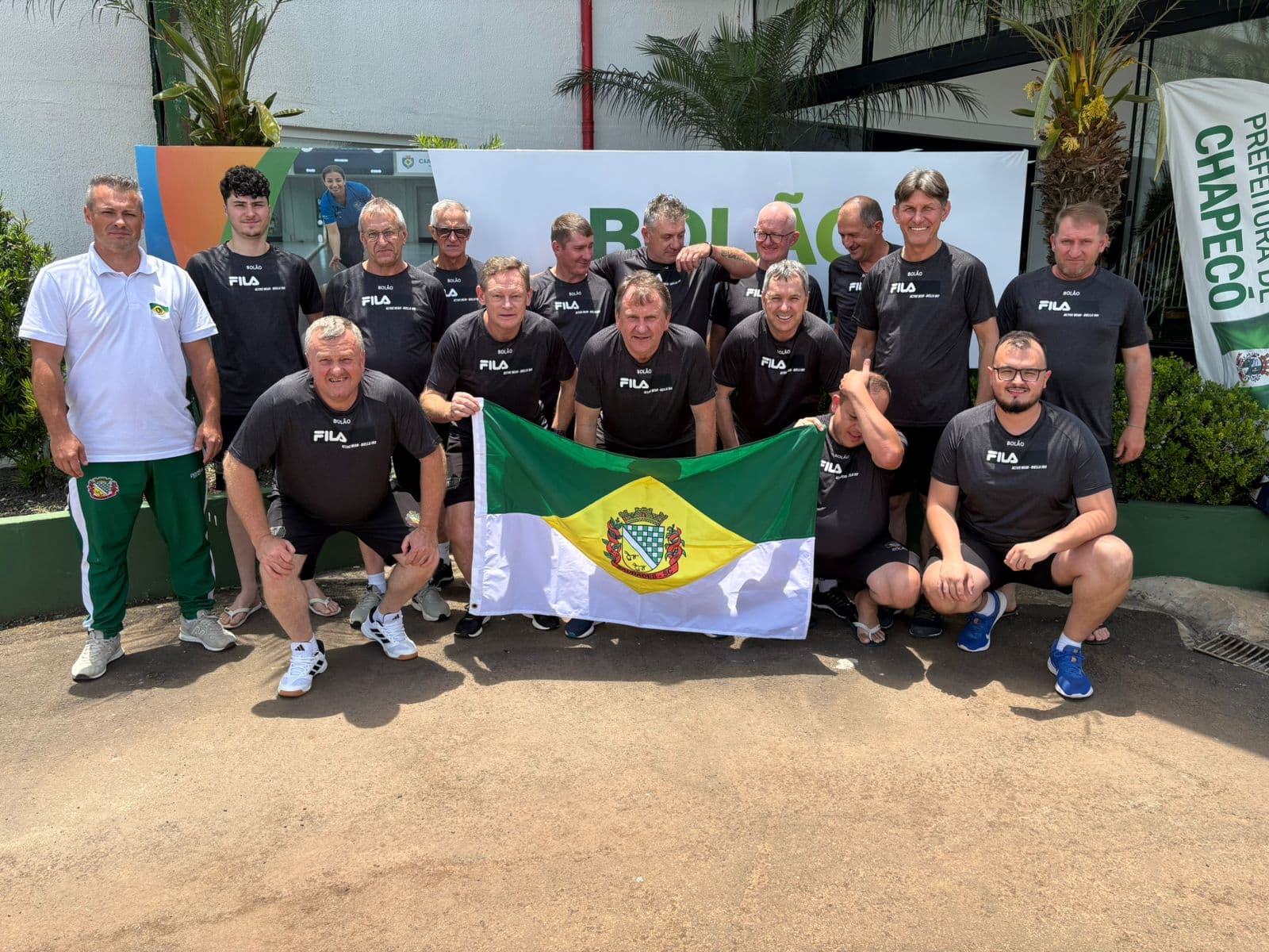 Equipe do Bolão 23 masculino de Saudades (por Divulgação)