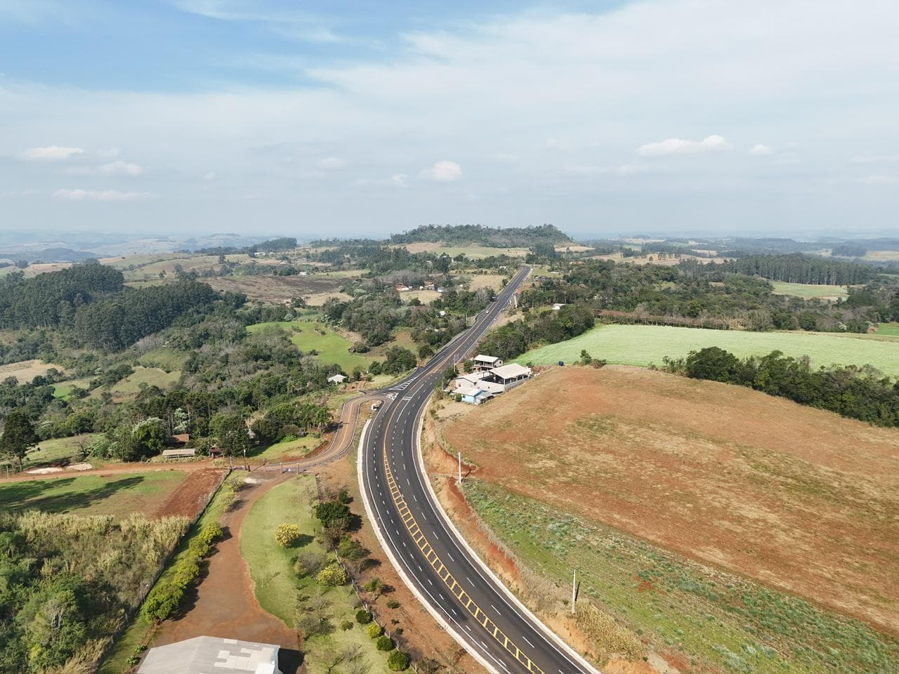 Rodovia ganhou melhorias (Foto por Divulgação)