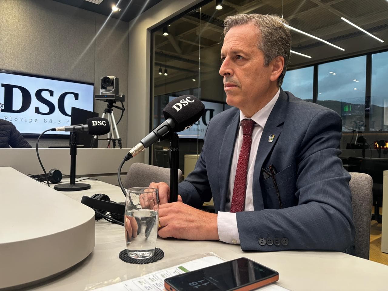 Diretor-geral do Tribunal Regional Eleitoral de Santa Catarina (TRE-SC), Gonsalo Agostini Ribeiro (Foto por Fabiano Rambo)