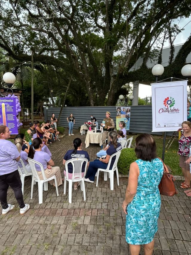 Saudades promove dia especial de cuidado, informação e prevenção à violência contra a mulher