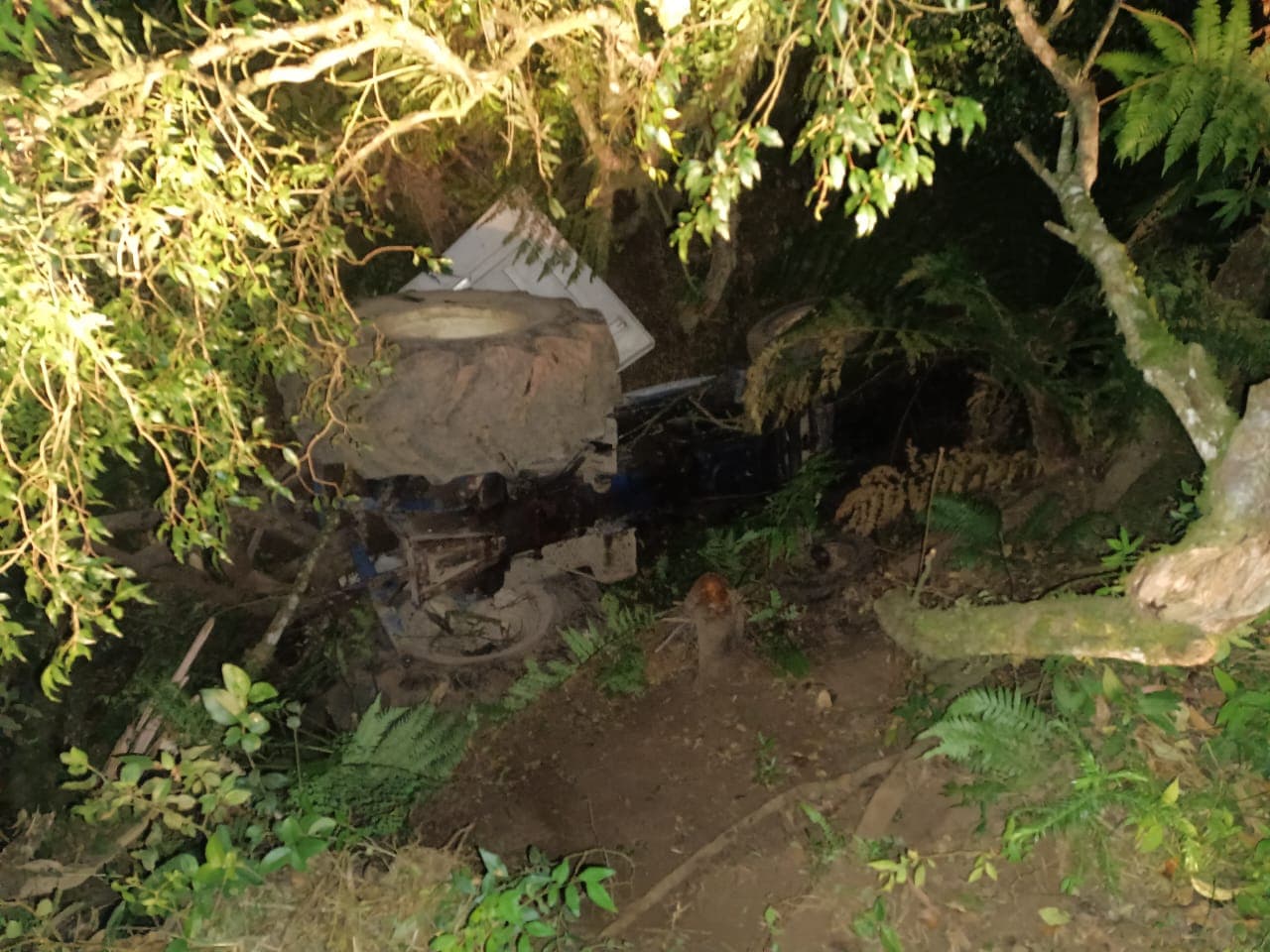 Milagre na serra catarinense (por Corpo de Bombeiros)