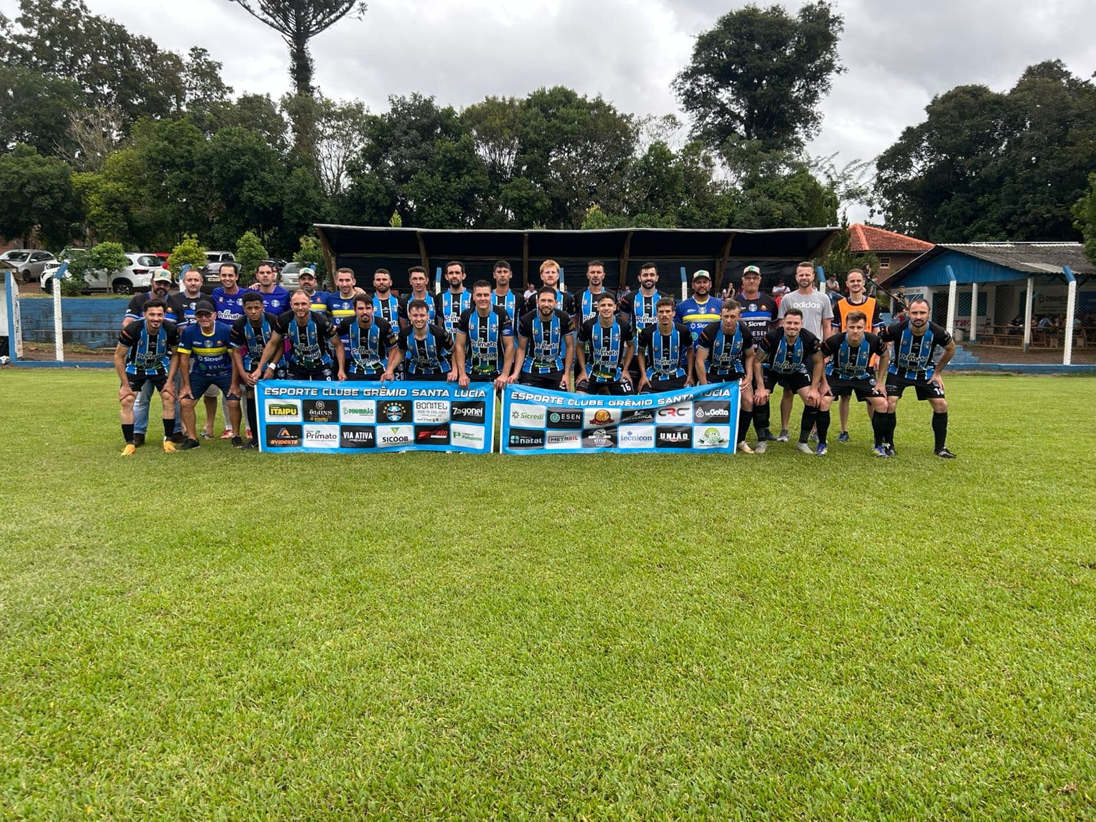 Grêmio Santa Lúcia empatou em casa (Foto por Divulgação)